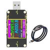 B03C-USB Tester Type-C PD Digital Voltmeter DC Voltage Current Meter Ammeter Detector Power Bank Capacity Charger A3 8A 240W