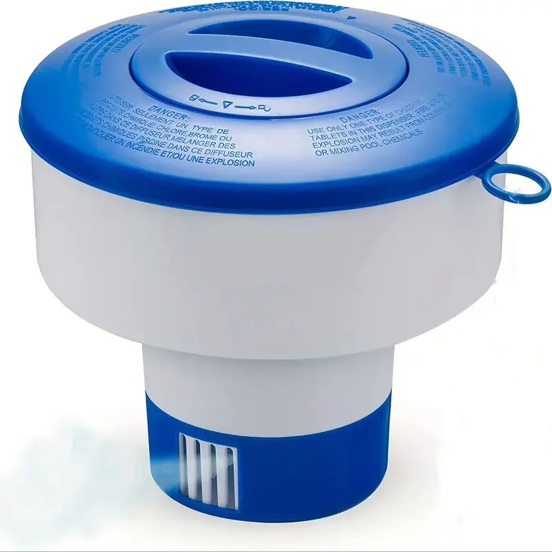 Flotteur de chlore pour piscine adapté à 3 tables à 7 diamètres, flotteur chimique
