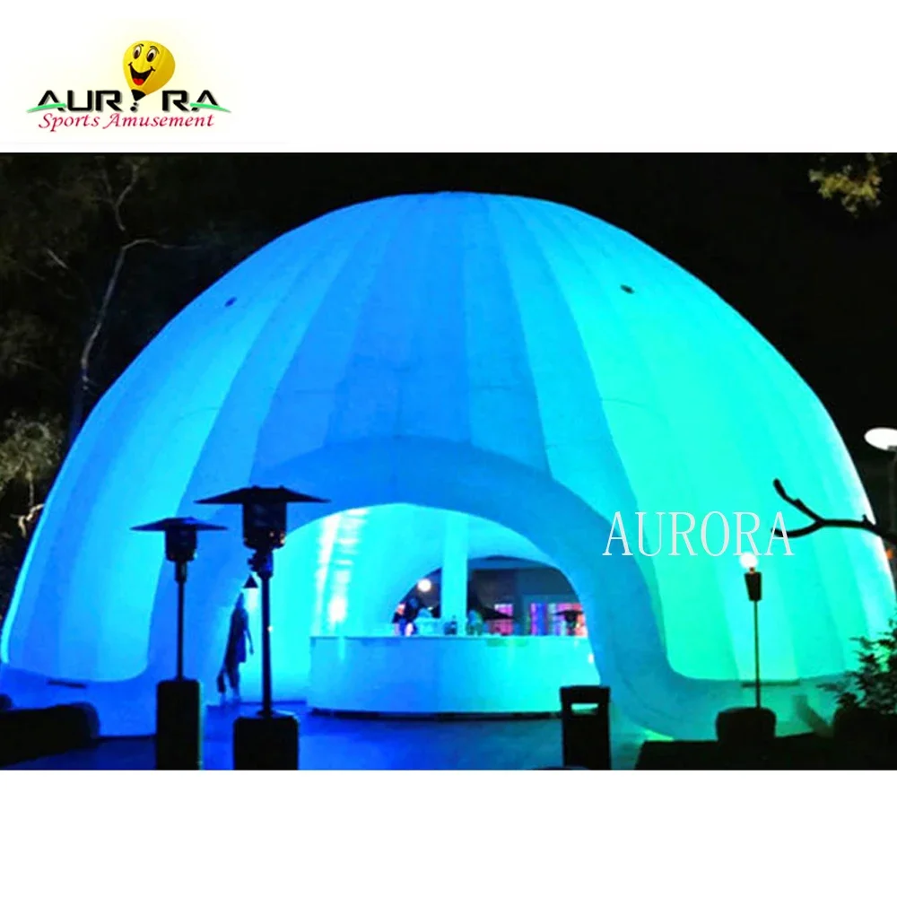 Outdoor Clear Inflatable Globe Transparent Bubble Tents Inflatable Geodesic Dome Lucency Dome Tent for Sale