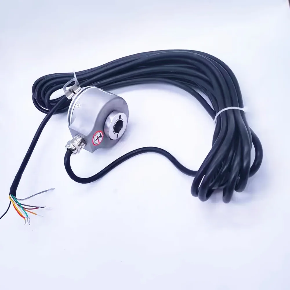 Customizable    Customized Model Hollow Shaft Rotary Encoder 14 mm Hole  5-26V Voltage