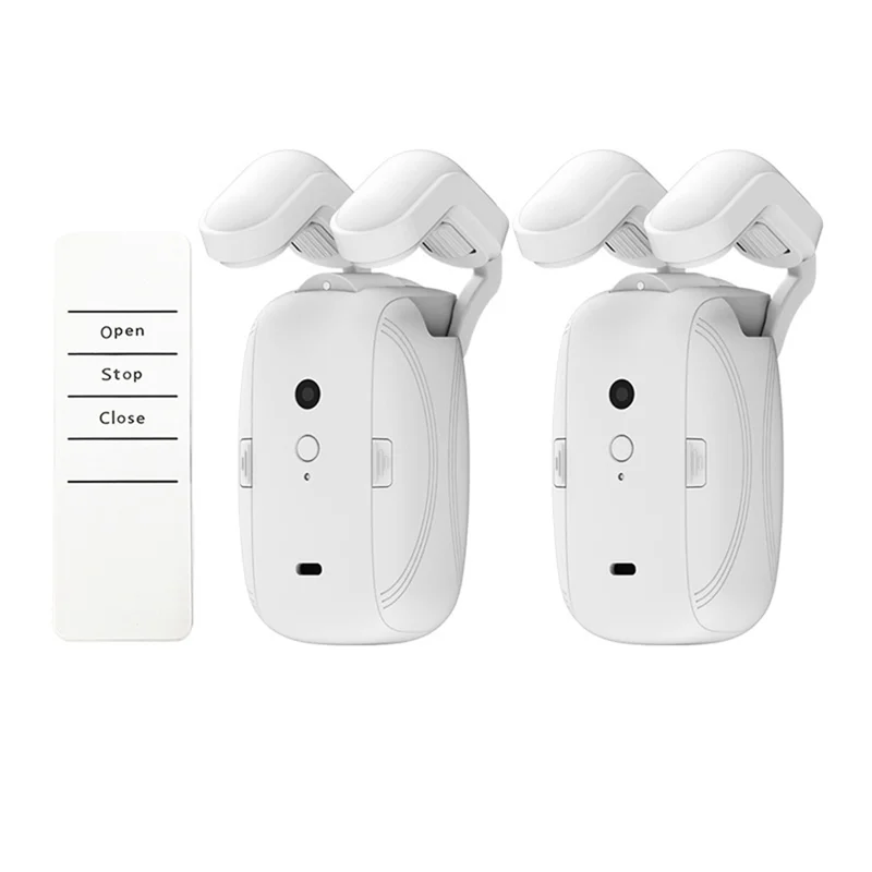 -A25M Robot de cortinas inteligentes duales, barra romana, abridor de cortinas automático, Motor de cortina con Control remoto