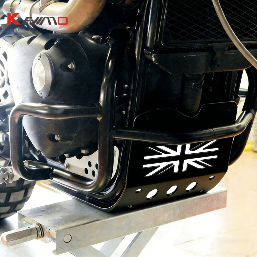 

FOR Thruxton 1200 2016 Street Twin Bonneville T100 Street Scrambler Scrambler 1200 XE/XC Engine Guard Baffle Housing Protection