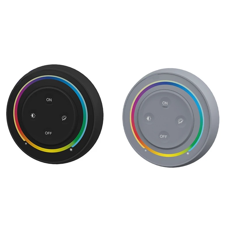 Y51A S2-2.4G-Wireless-RGBCCT-Zone-Panel-Remote-For-Color-Temperature-RGB+CCT-LED-Strip-Temperature-Dimmer-Switch-A