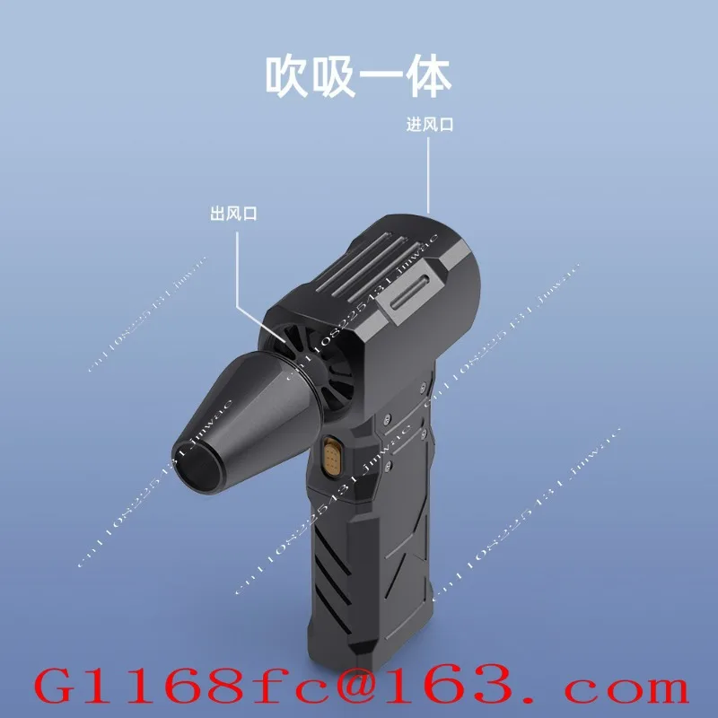 New Violent Turbo Fan 130,000 To Outdoor Camping Handheld High-speed Small Fan Suction Blowing Integrated