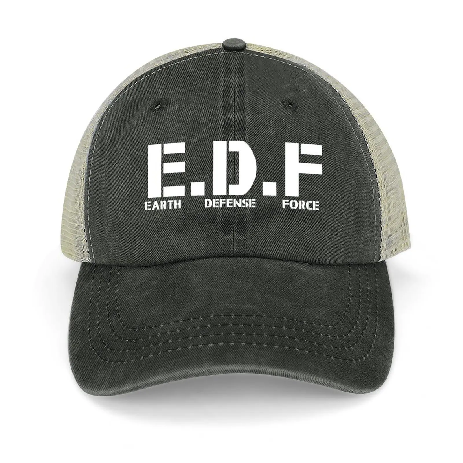 

Earth Defense Force - white insignia Baseball Cap luxury woman cap winter hats for men Unique hats Trucker Cap For Man Women's