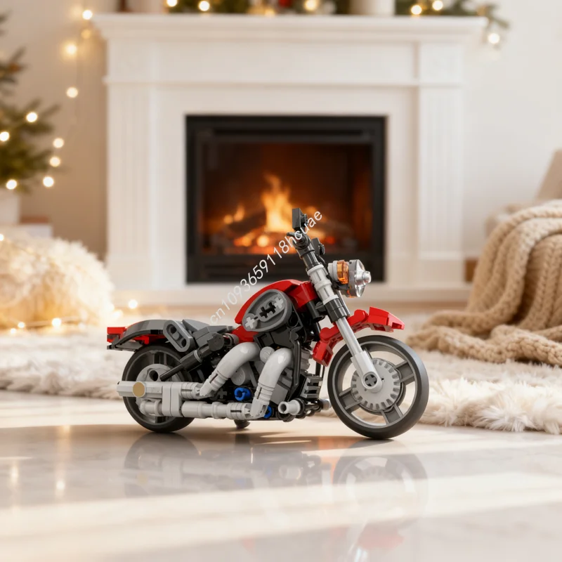 

170pcs MOC Classic Bike 1 Model Building Blocks Construction Christmas Gift Assemble DIY Creative Toy Brick Kids Education Idea