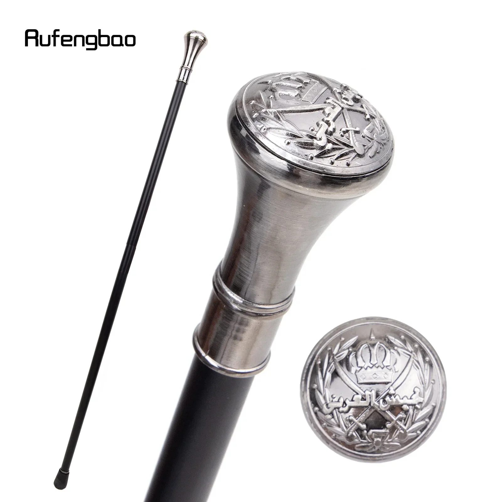 

The Middle Ages Sword Cross Totem Single Joint Walking Stick Decorative Cospaly Party Fashionable Cane Halloween Crosier 93cm