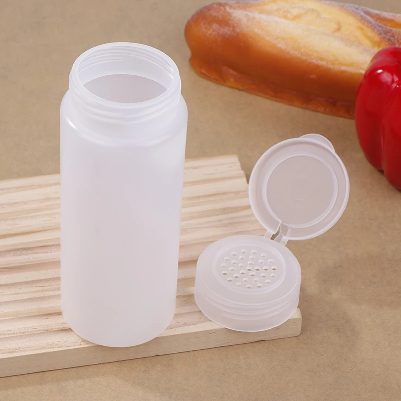 1PCS 400g Flip Cover Talcum Powder Bottle Refillable Cosmetic Powder Dispenser Plastic Powder Container Empty Pots Bottles