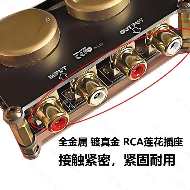 Audio Isolator Boost Cow Audio Improvement Boost Timbre Sound Quality Passive Preamp Boost Amplification Gain Sound