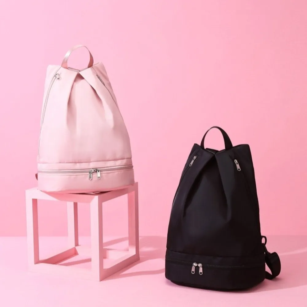 Waterproof Wet Dry Separation Fitness Bag Zip Backpack Large Capacity Swimming Bag Multifunction Portable Travel Sport Bag