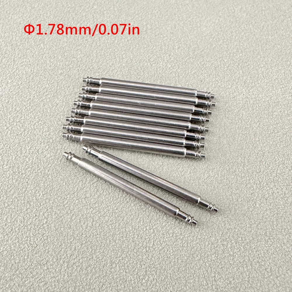 시계 개폐식 스프링 핀 러그 로드 시계 러그 1.3/1.5/1.8mm 서비스 액세서리 스틸 클램프 샤프트 연결 패스너