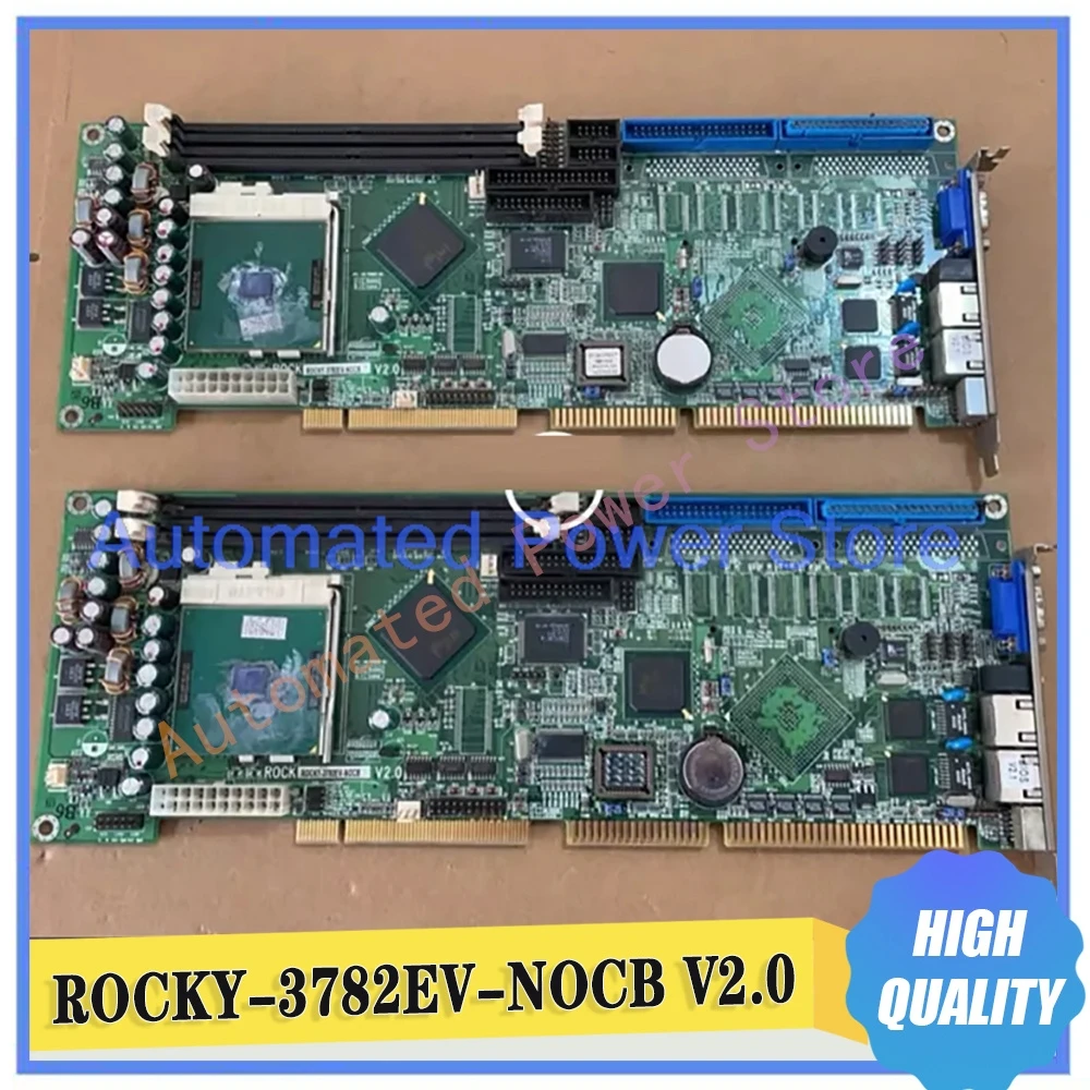 1Pcs Dual Network Ports Industrial Control Computer Motherboard ROCKY-3782EV-NOCB V2.0