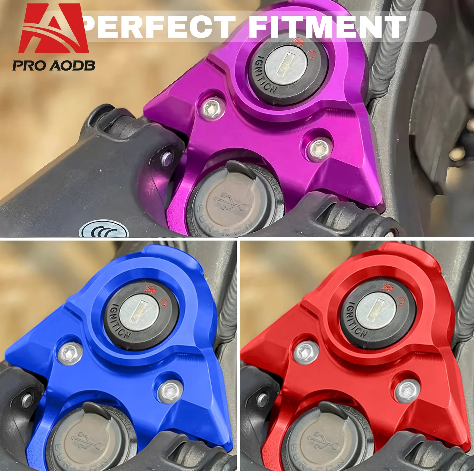 Electric Dirt Bike Central Control Decor Shell Ignition Switch Cover For SurRon Light Bee S X LBX Ebike Modification Accessories