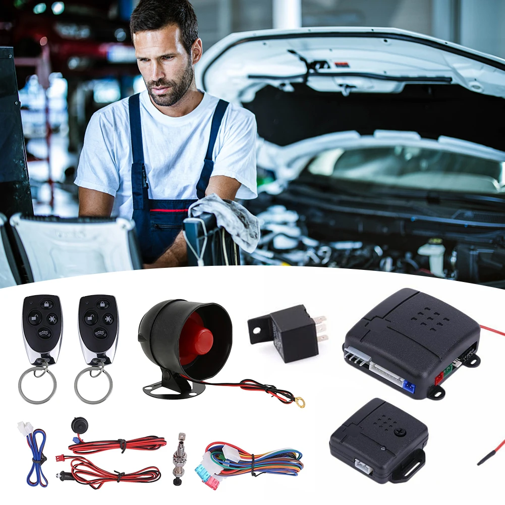 Protezione antifurto per auto universale Sistema di sicurezza programmabile per veicoli Sistema di accesso senza chiave per veicoli Allarme antifurto per auto