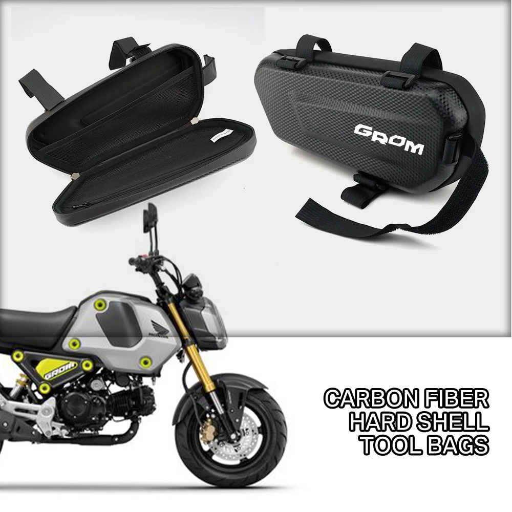 EVA Hard Shell Thickened Fabric Motorcycle Storage Bag Side Bag For HONDA DREAMWING Navi 110 Navi110 Navi 110 Hornet GROM