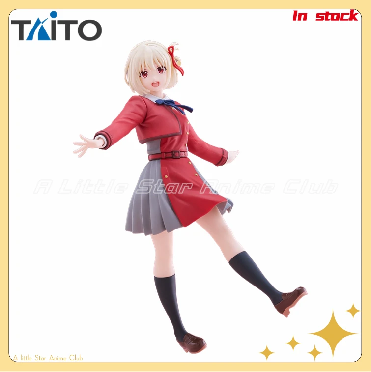 

TAiTO Coreful Фигурка Lycoris Recoil Nishikigi Chisato Коллекционная модель школьной формы