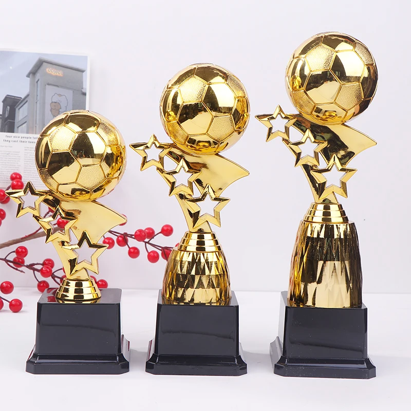 Voetbal Ballon D'Or Creatieve Trofee Voetbal Voetbal Award Trofee Fans Souvenir Cup Cadeau Ambachten Souvenirs Competitie Prijs Cup