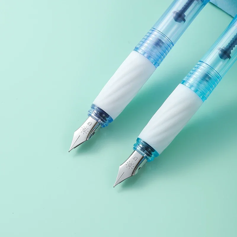 Marshmallow Pen Soft Grip Glue Decompression Office Student Writing Replacement Bag Ink Absorbing Cute Fountain Pen Stationery