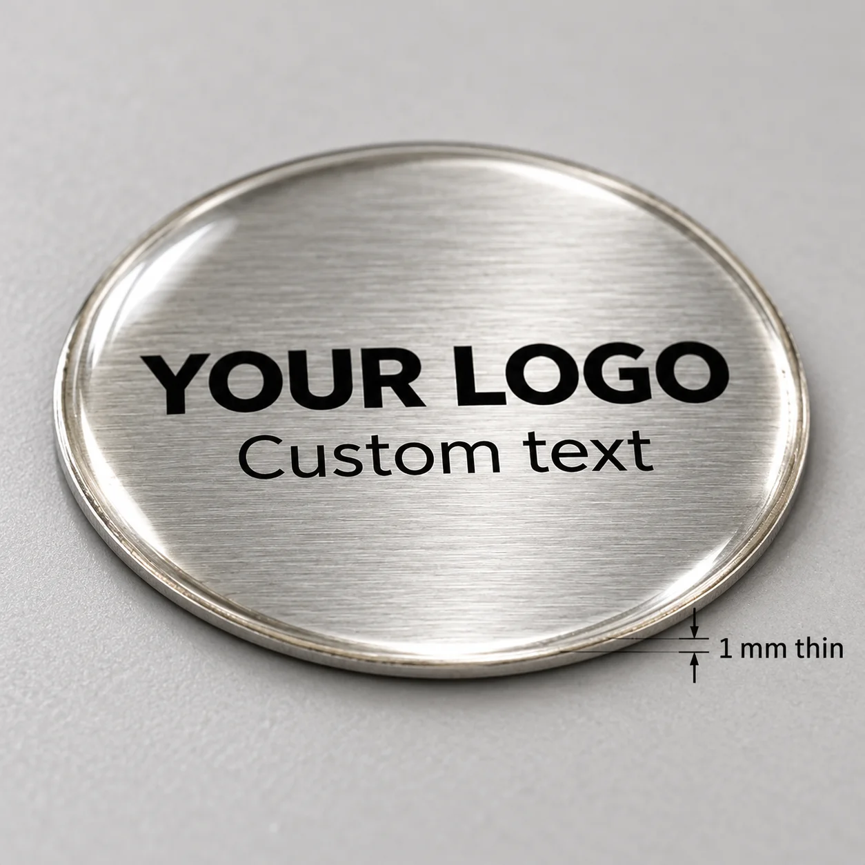 20/100pcs customized epoxy resin stickers, 3D personalized logo stickers, handmade gift wrapping stickers