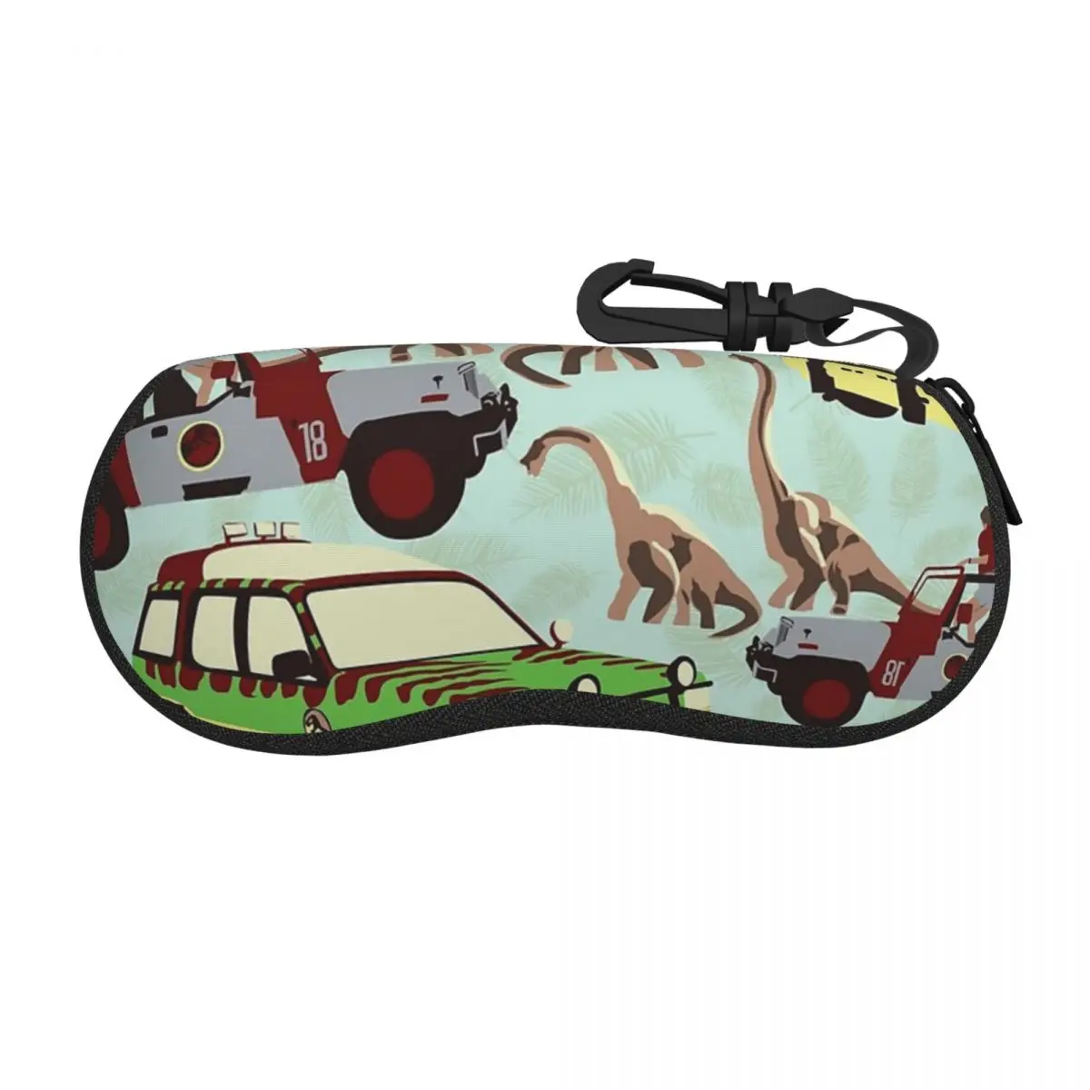

Чехол для очков Jurassic Ride Shell, защитная коробка для солнцезащитных очков, женская и мужская мягкая сумка для очков, сумка