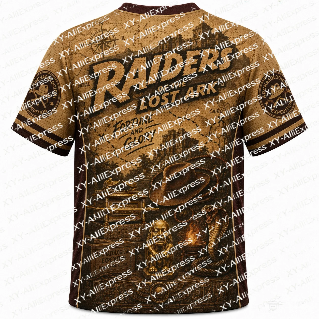 Relax Casual Style Jersey, Prevents Sweat Buildup. Great for Adventure Events and Fan Gatherings, Stays Comfy for Long Events.