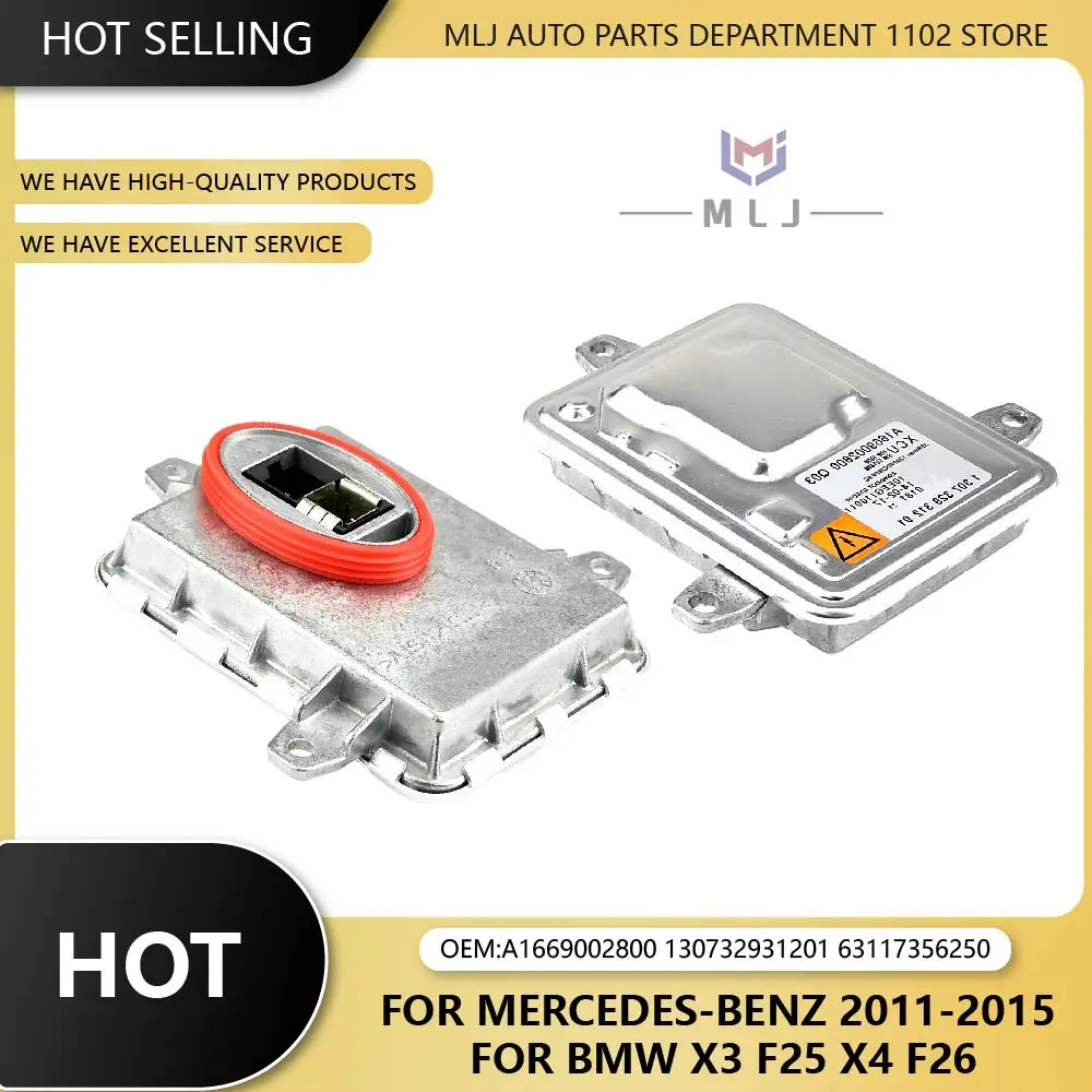 

A1669002800 130732931201 63117356250 Модуль управления балластом фары DRL для Mercedes-Benz 2011-2015, BMW X3 F25, X4 F26