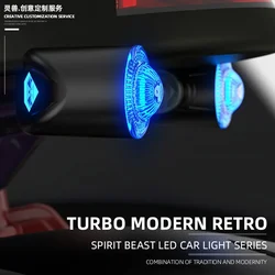 Universal Retro LED Motorcycle Turn Signal Lights 12V Flasher Indicator Blinker Rear Lamp for Suzuki Honda BMW Ducati Kawasaki