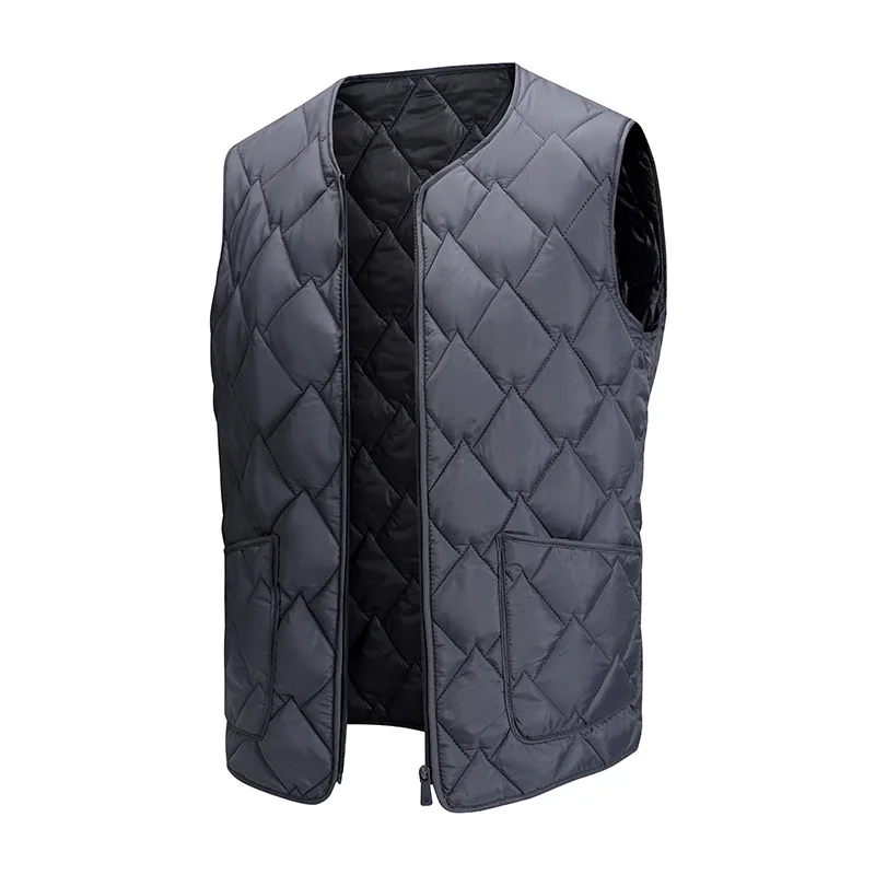 Men's Solid Color Hooded Vest - New Fashion Casual Versatile Sleeveless Jacket Lightweight Outerwear Streetwear Daily Wear