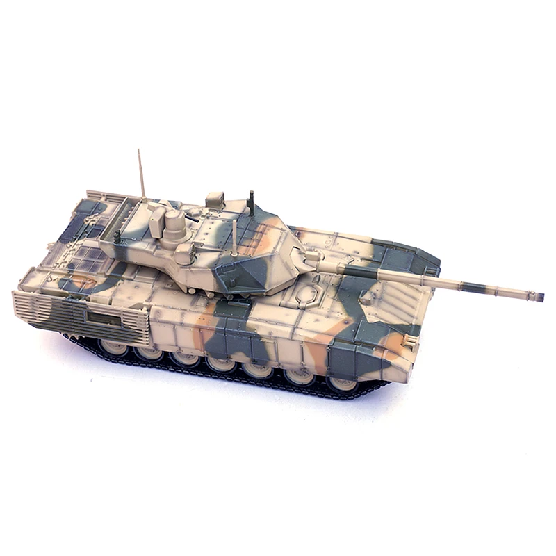 1/72 Scale Panzerkampf Finished Model Of Russian T-14 Armata Main Battle Tank Mountain Camouflage Tracked Fighting Vehicle