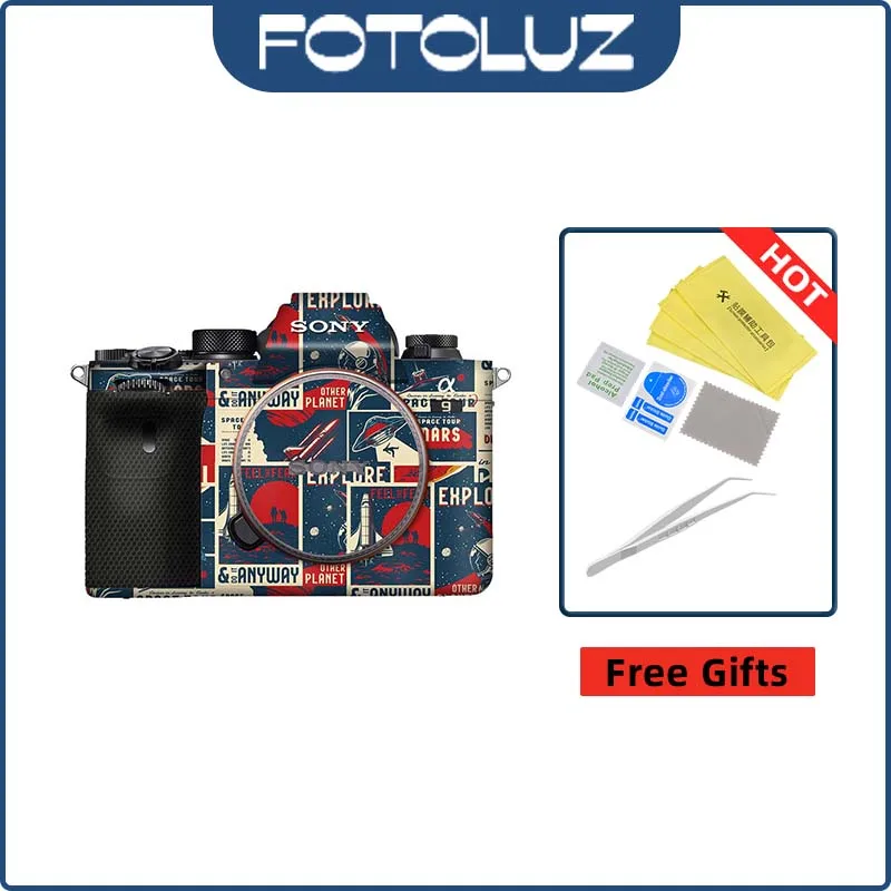 Pegatinas para Sony A9 A9II ILCE 9 LCE-9 Alpha 9 II A9M2, cubierta protectora corporal, antiarañazos, película de envoltura de piel