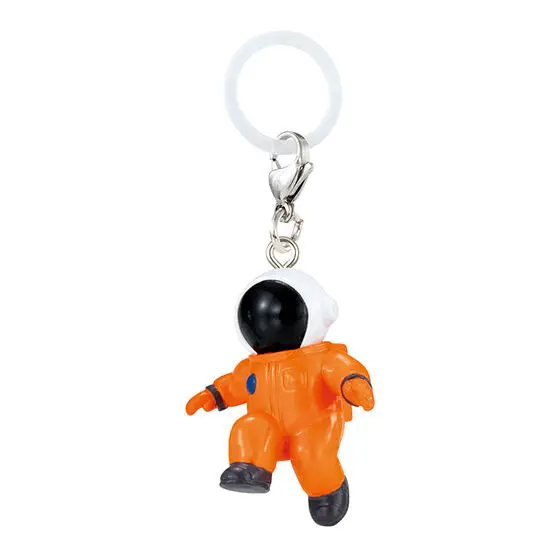 Bandai Genuino Partner Spaziale Figura Ombrello Portachiavi Spazio a Tema Portachiavi Giocattolo Gashapon Palla Spazio Alieno Astronauta Giocattolo Originale