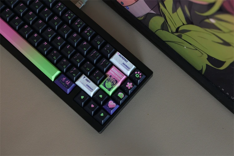 Keycap Ganlu Temple honey glass ROG night devil wooting magnetic axis drunk deer PBT keycap