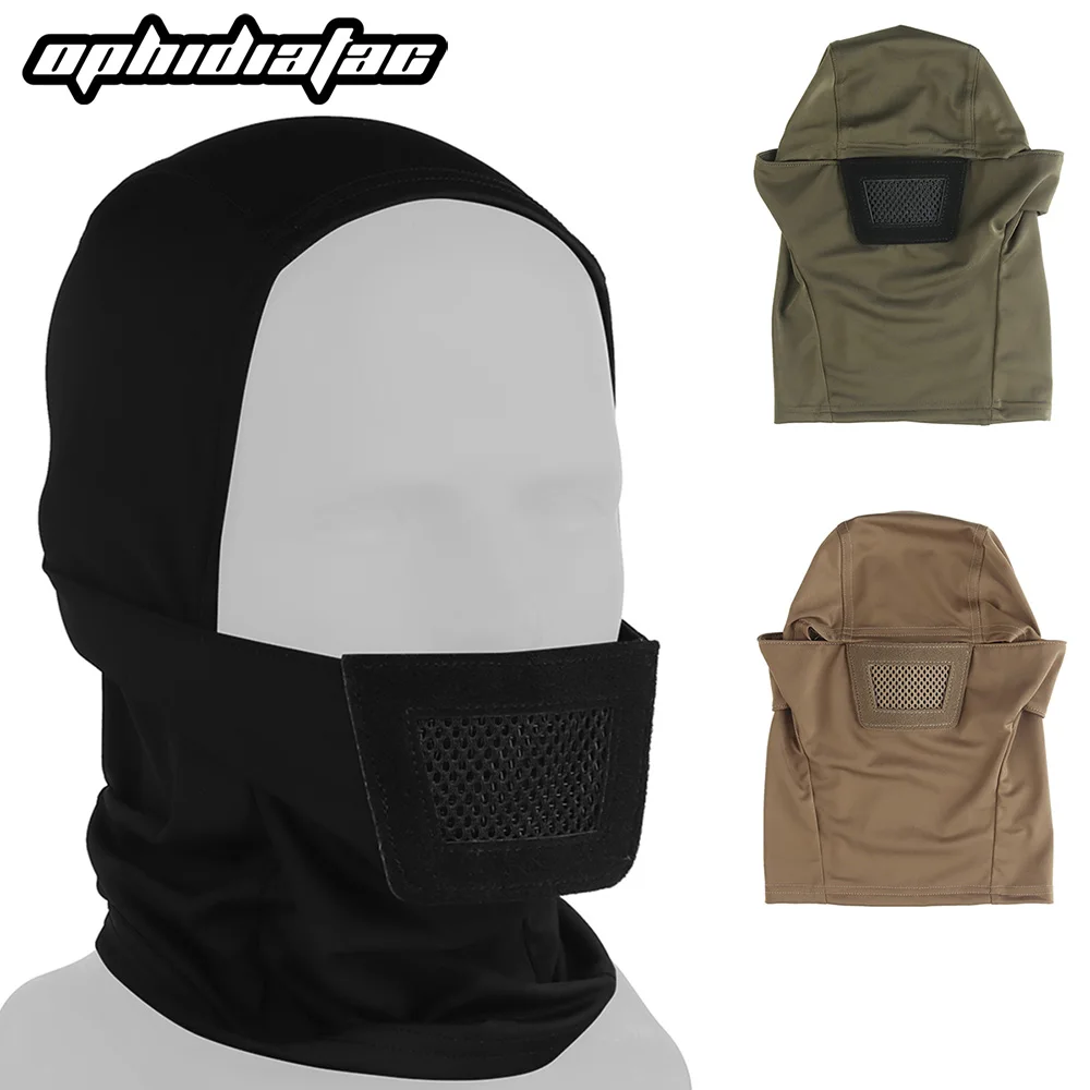 

Мужская маска для страйкбола OPHIDIAN, женская маска, Балаклава, головной убор, защита на все лицо, всадник для пейнтбола, стрельбы, спорта, велоспорта
