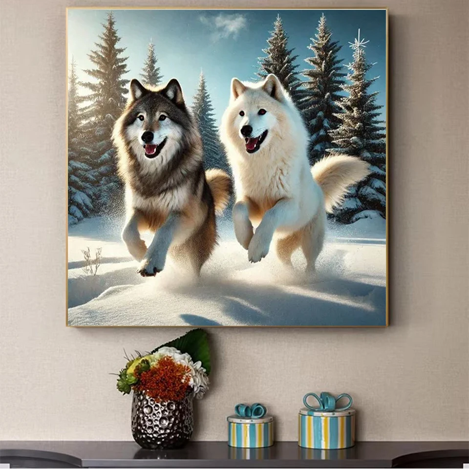 5D diamond painting full square round mosaic rhinestone embroidery beloved dog picture customer exclusive private customization