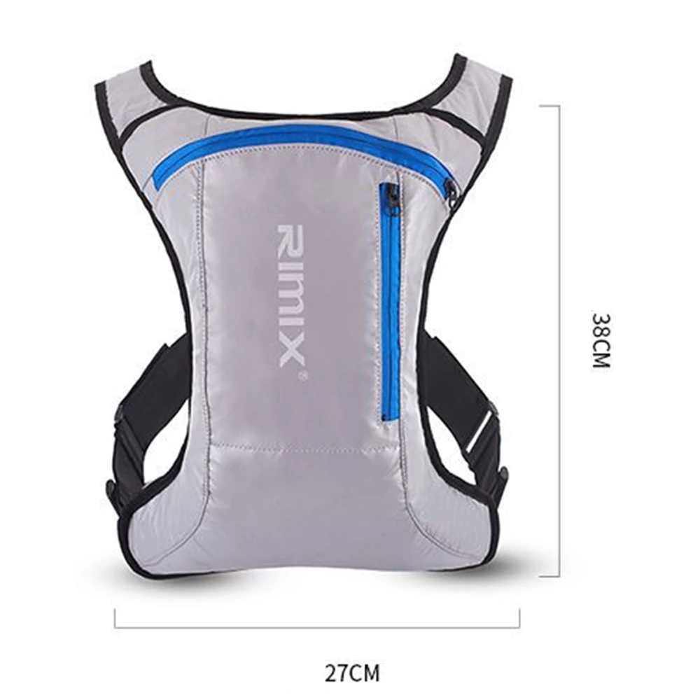 Imagem -04 - Rimix 20l ao ar Livre Ciclismo Bicicleta Mochila Caminhadas Hidratação Mochila Bolsa de Escalada Esporte à Prova Impermeável Água Bicicleta Bolsa Preto