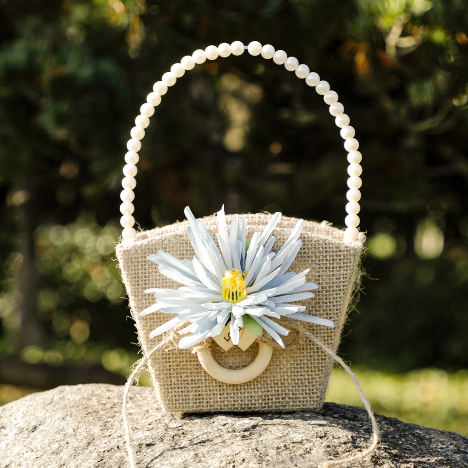 

Wedding Flower Girl Basket Plastic Storage Baskets For Wedding Party Rustic Flower Petal Containers Bride Accessories