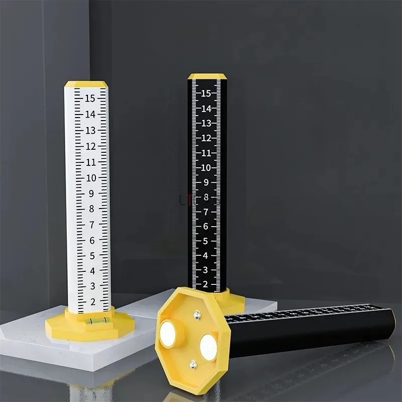 New Woodworking Levels Ruler Light Steel Keel Leveling Tool Special Ruler Equal Height Level Dual-purpose for Ceiling Tools DIY