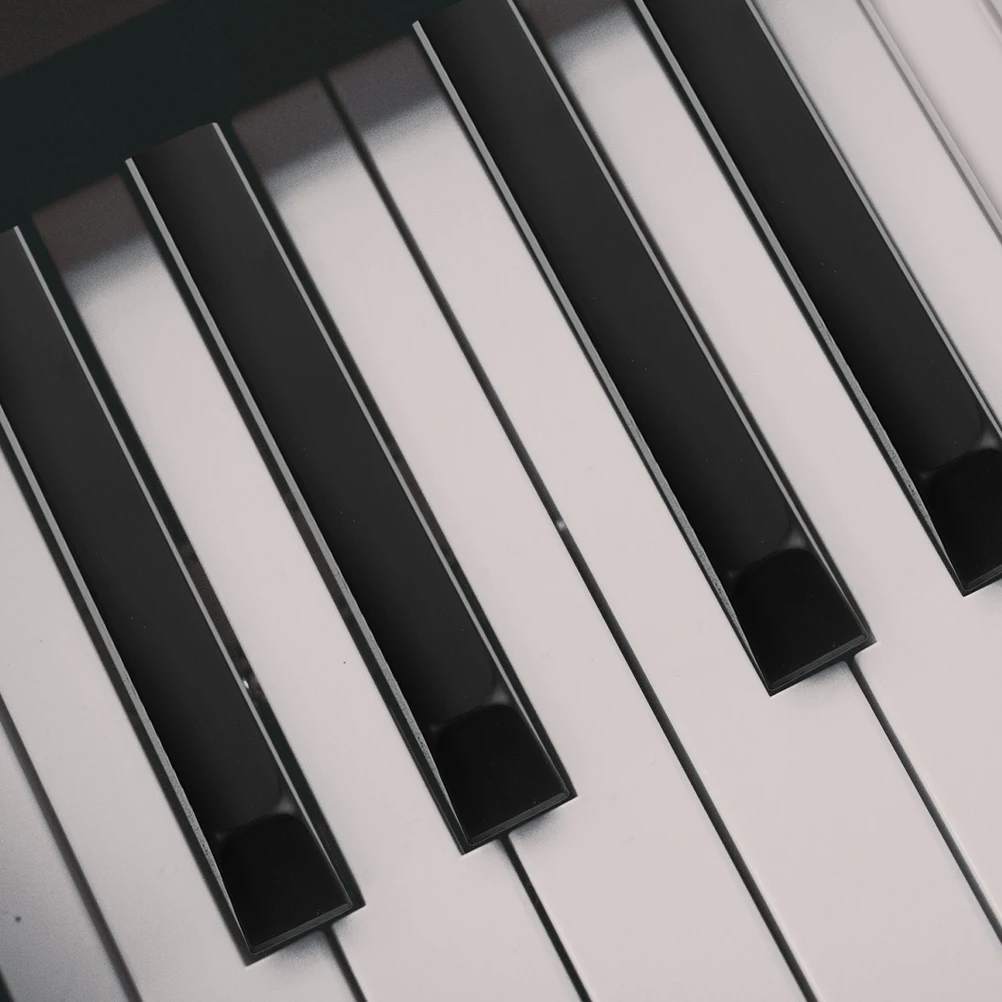 

4pcs Piano Black Keys Accessories Durable Keytops Professional tools for Keyboard Musical Instruments Supplies