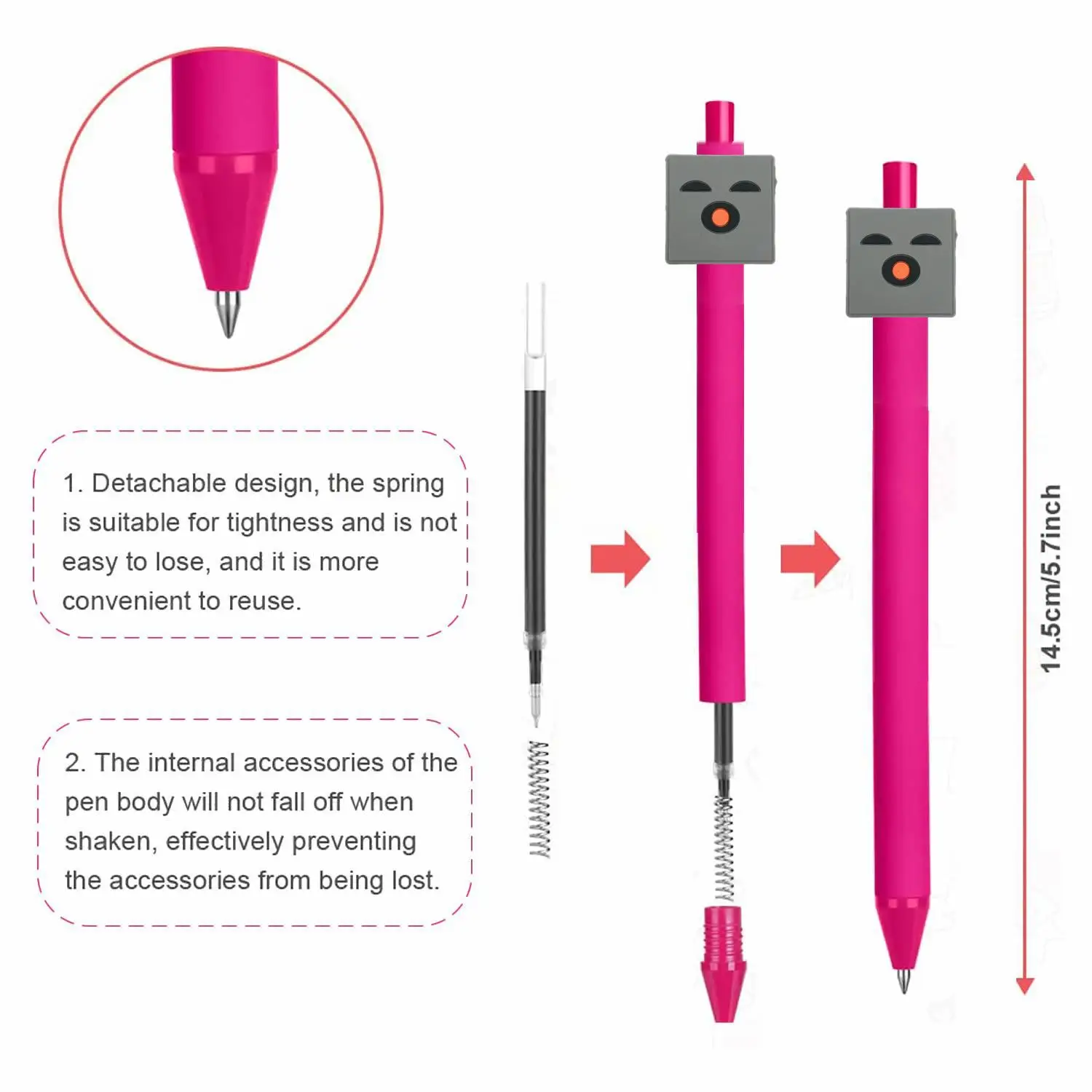 جديد بكسل لعبة تحت عنوان الأولاد قلم عملي Minecrafted هلام القلم طالب هدية تخرج اللوازم المدرسية هدايا عيد ميلاد الأطفال