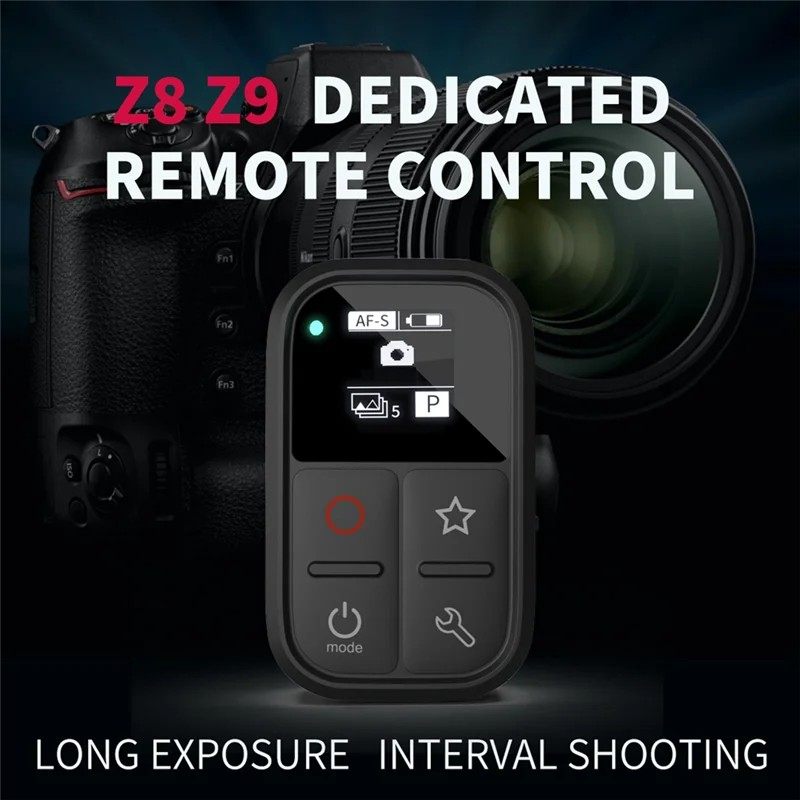 

B86B-Wireless Remote Control Wireless Remote Control For Nikon Z8 Z9 For Nikon Z8 Z9 Z6 Z7 Z6 Z6II Z6III Z7II Z30 Z50 ZFC Camera