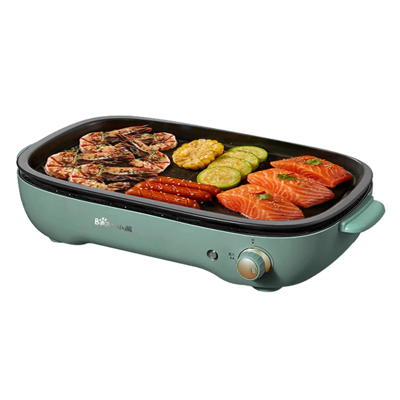 Barbecue Oven Household Skewers Machine Smoke-Free Small Barbecue Plate Electric Baking Pan Multi-Functional Fish Roasting