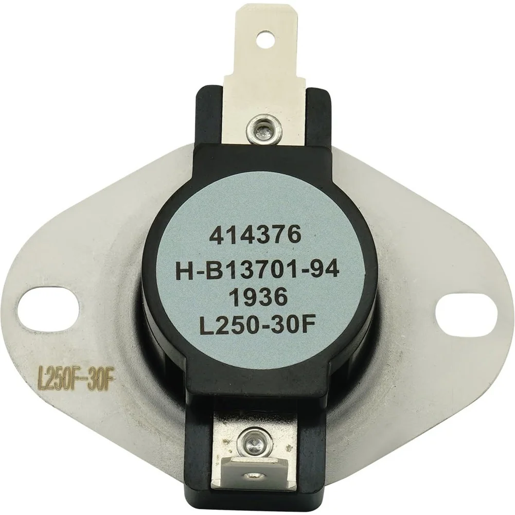 B1370194 Furnace Thermostat L250-30F 10A Limit Switch Auto Reset 250F Trip 220F Recovery for ADS81155CNA GDH80453AX GDS81155CX