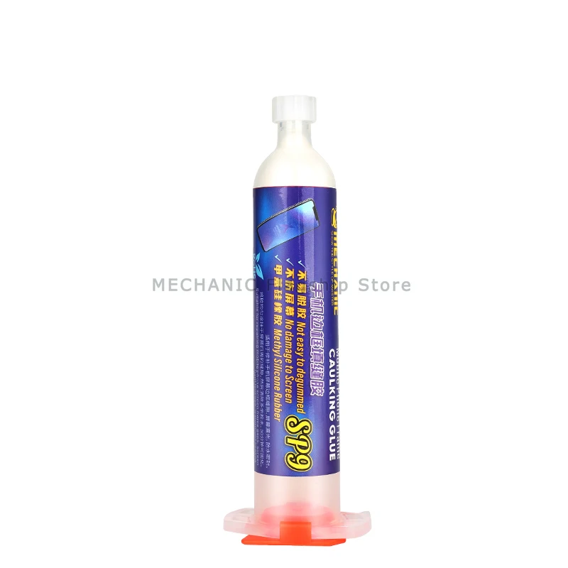 Frame Caulking Glue MECHANIC SP6 SP9 30CC Mobile Phone Frame Fixed Filling Liquid Black White Repair Curved Screen Strong Soft