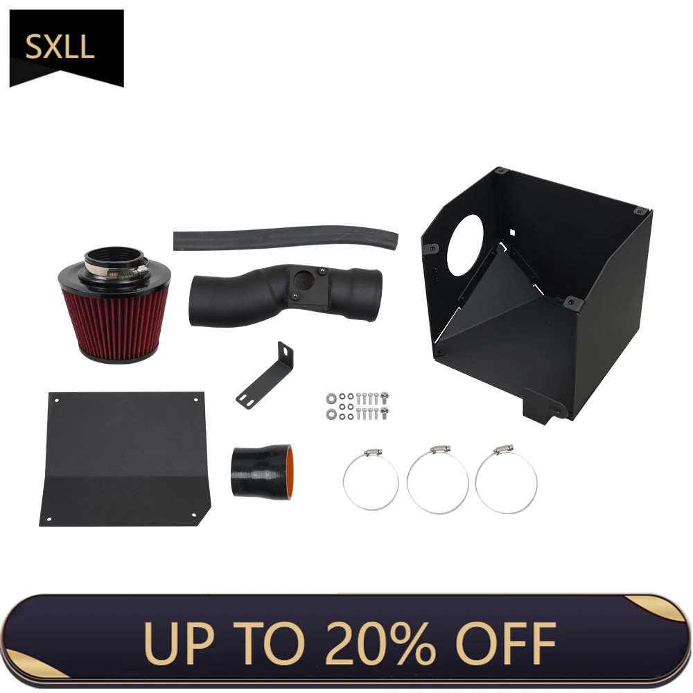 

SXLL 2017 1.5T Black New Auto Parts Cold Air Filter Intake Kit AF-1069-BK Sports Intake
