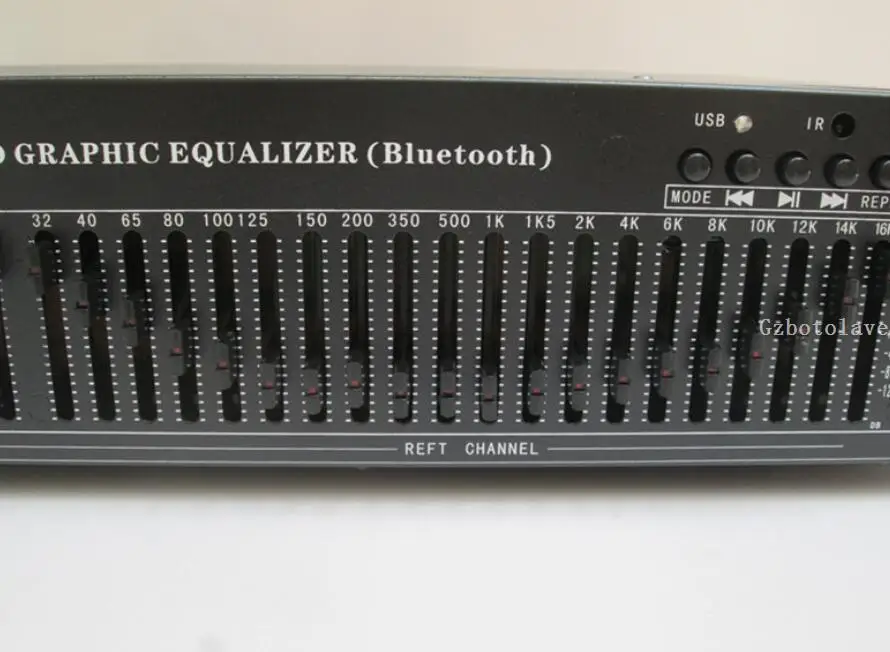 إصدار هندسي عالي الجودة عن بعد 40 نطاق ستيريو EQ بلوتوث USB احترافي منزلي KTV معادل مزدوج 20 نطاق