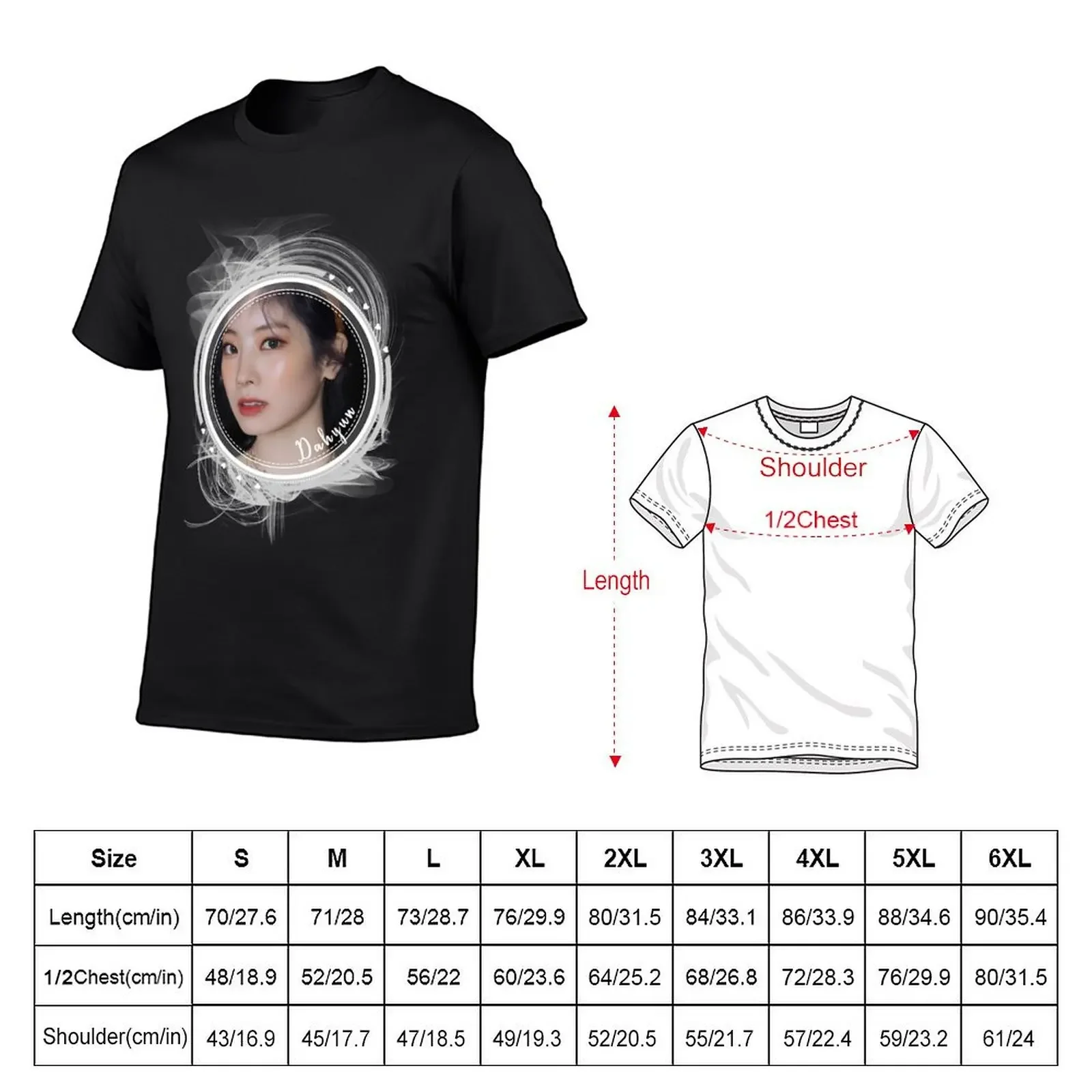 Twice - Dahyun T-Shirt anime figures basketball graphic tees mens shirts graphic tee