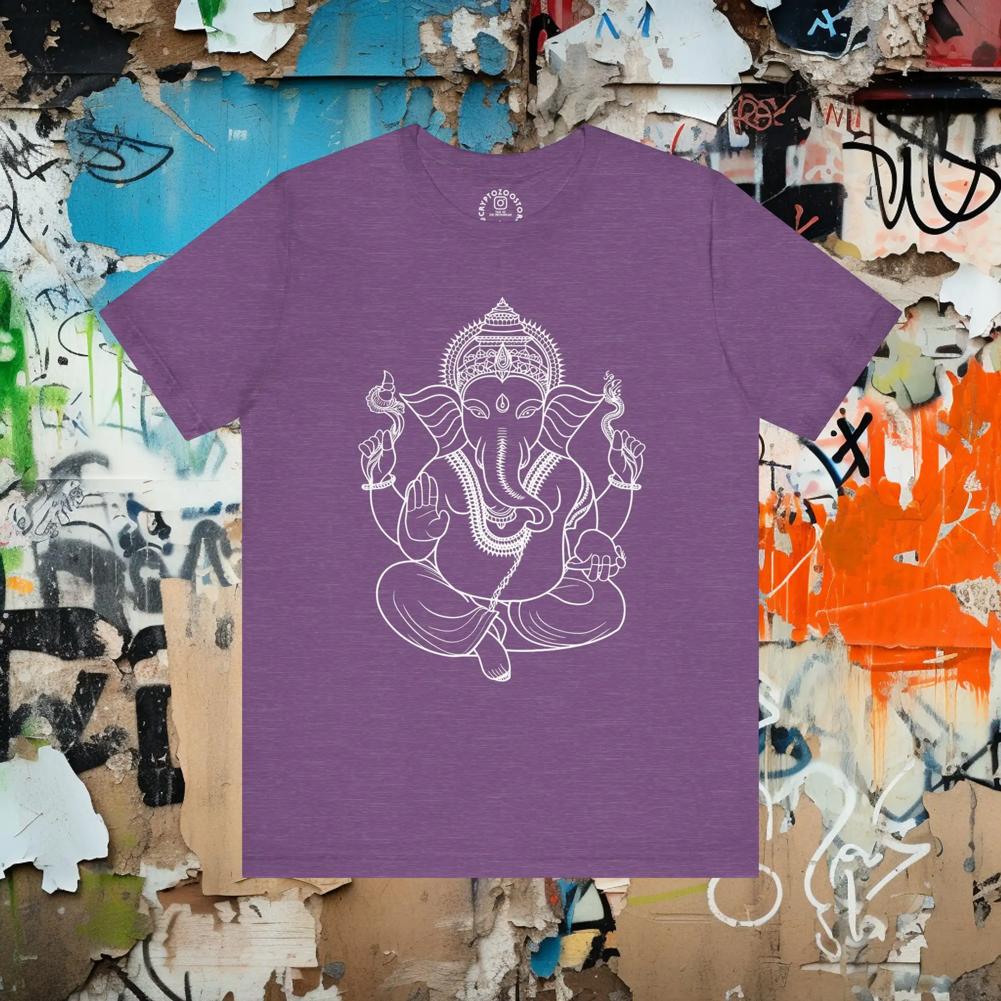 Ganesh T Shirt Hind…