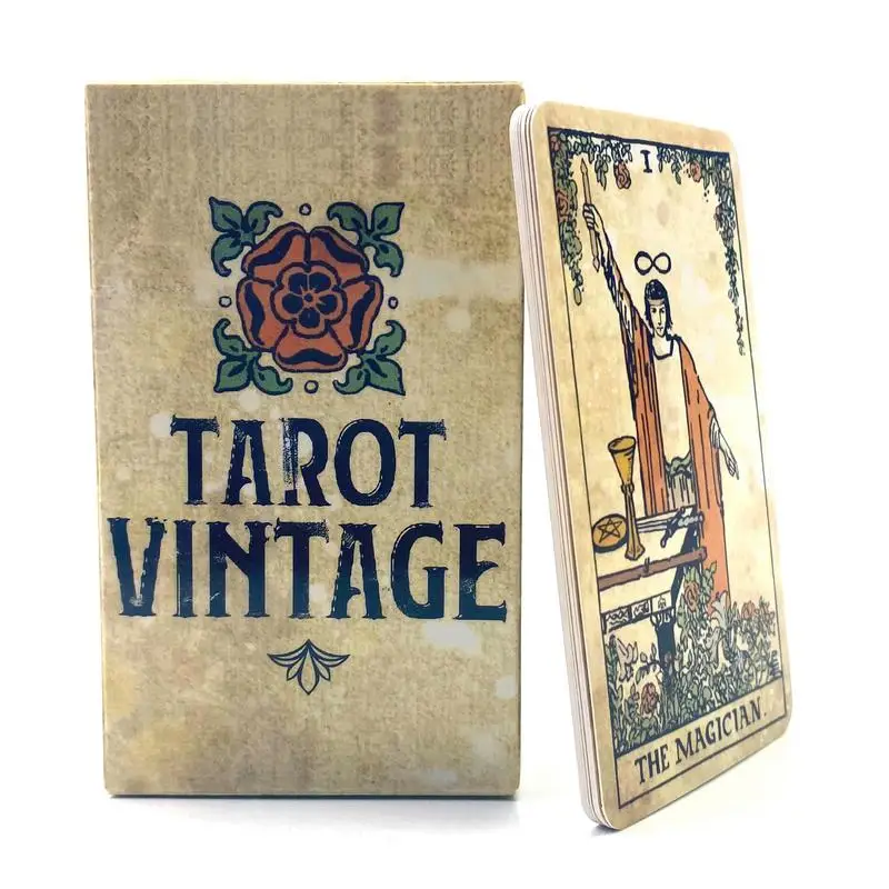 1 Set English Rider Wait Tarot Cards Factory Made High Quality Smith Tarot Deck Board Table Game Card Witch Tarot For Divination