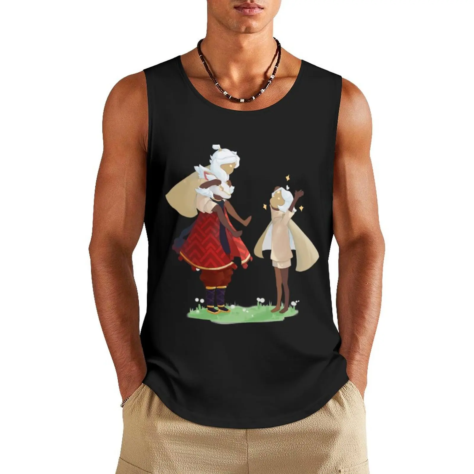 

Want to rideSky Children of the Light Tank Top Sleeveless men summer 2024