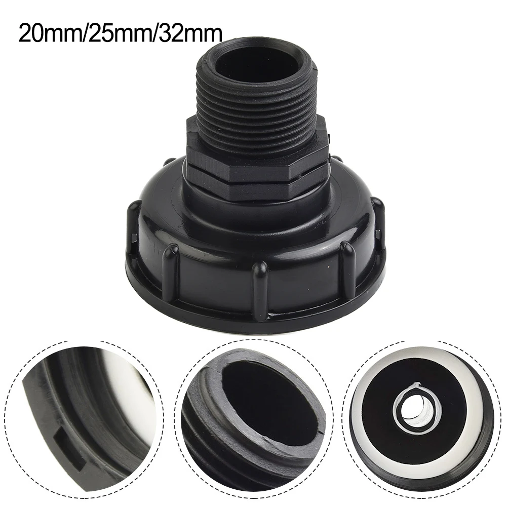 20mm/25mm/32mm Water Tank Adapter Garden Agriculture Lawn Irrigation Water Tank Rain Container Connection Parts